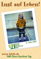 Poster zum Welt Down-Syndrom Tag 09