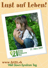 Poster zum Welt Down-Syndrom Tag 09