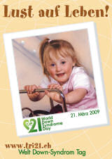 Poster zum Welt Down-Syndrom Tag 09
