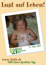 Poster zum Welt Down-Syndrom Tag 09