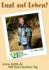 Poster zum Welt Down-Syndrom Tag 09