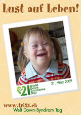 Poster zum Welt Down-Syndrom Tag 09