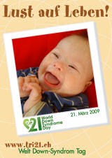 Poster zum Welt Down-Syndrom Tag 09