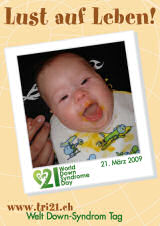 Poster zum Welt Down-Syndrom Tag 09
