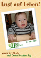 Poster zum Welt Down-Syndrom Tag 09