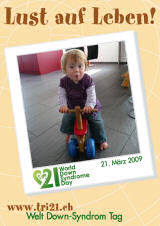 Poster zum Welt Down-Syndrom Tag 09