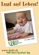 Poster zum Welt Down-Syndrom Tag 09