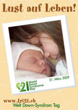 Poster zum Welt Down-Syndrom Tag 09