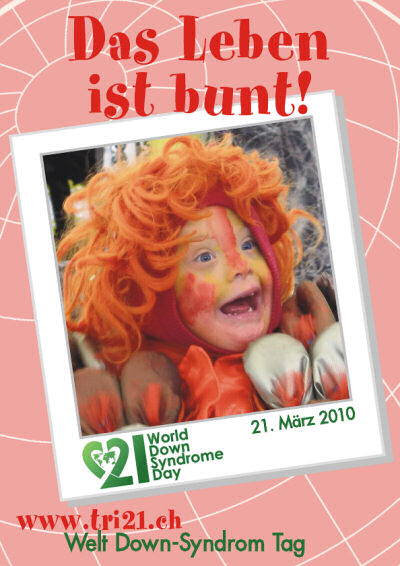 Plakataktion 2010 'Das Leben ist bunt'