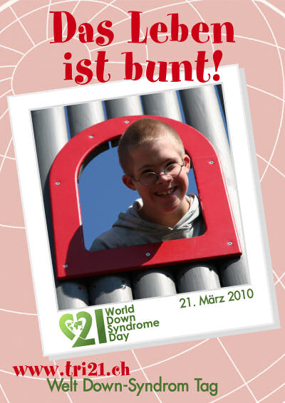 Plakataktion 2010 'Das Leben ist bunt'