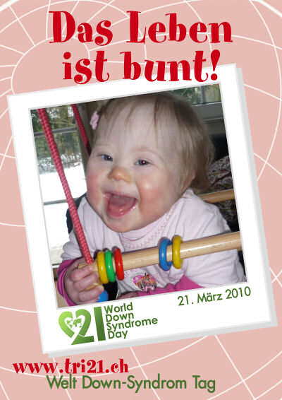 Plakataktion 2010 'Das Leben ist bunt'