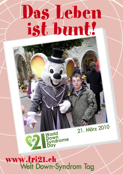 Plakataktion 2010 'Das Leben ist bunt'