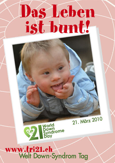 Plakataktion 2010 'Das Leben ist bunt'