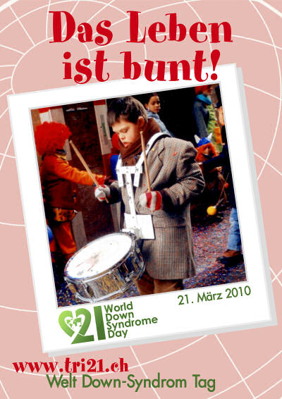 Plakataktion 2010 'Das Leben ist bunt'