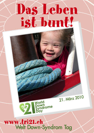 Plakataktion 2010 'Das Leben ist bunt'