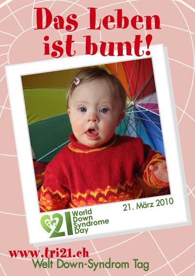 Plakataktion 2010 'Das Leben ist bunt'