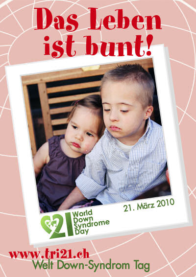 Plakataktion 2010 'Das Leben ist bunt'