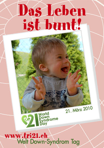 Plakataktion 2010 'Das Leben ist bunt'