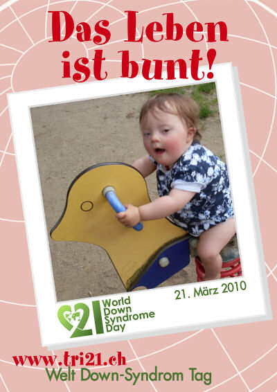 Plakataktion 2010 'Das Leben ist bunt'