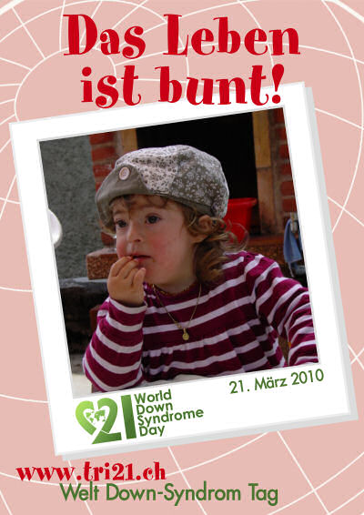 Plakataktion 2010 'Das Leben ist bunt'