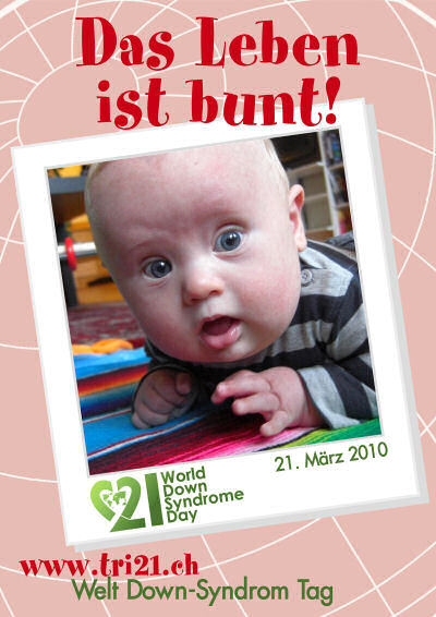 Plakataktion 2010 'Das Leben ist bunt'