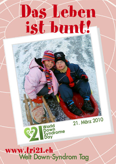 Plakataktion 2010 'Das Leben ist bunt'