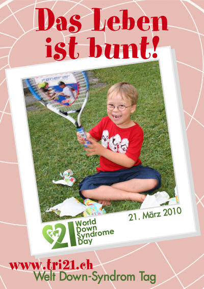 Plakataktion 2010 'Das Leben ist bunt'