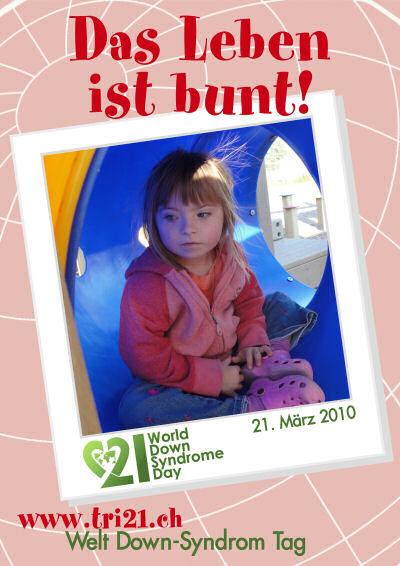Plakataktion 2010 'Das Leben ist bunt'