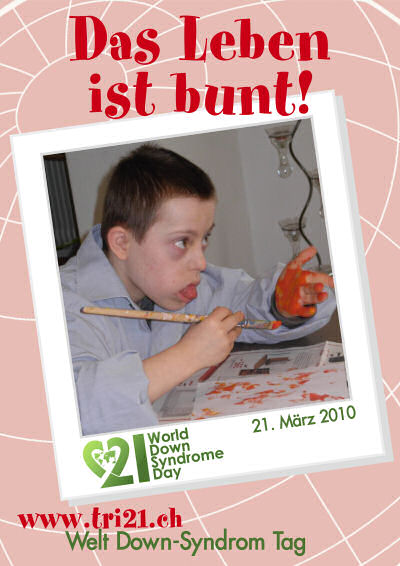 Plakataktion 2010 'Das Leben ist bunt'