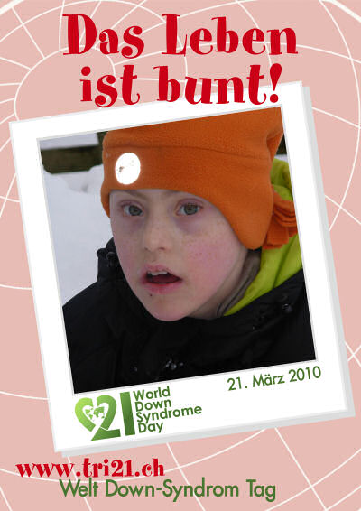 Plakataktion 2010 'Das Leben ist bunt'