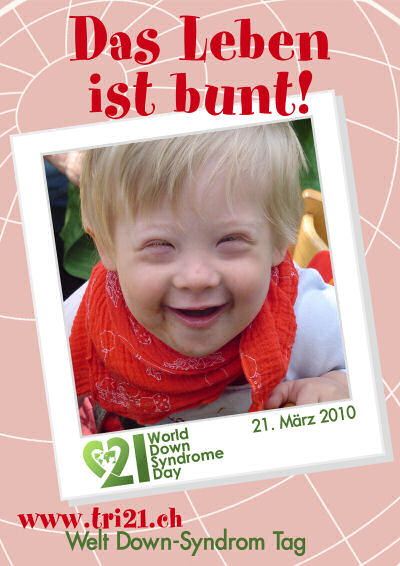 Plakataktion 2010 'Das Leben ist bunt'