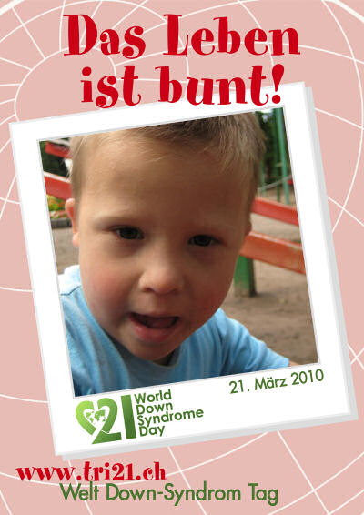 Plakataktion 2010 'Das Leben ist bunt'