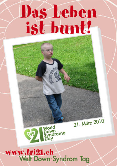 Plakataktion 2010 'Das Leben ist bunt'
