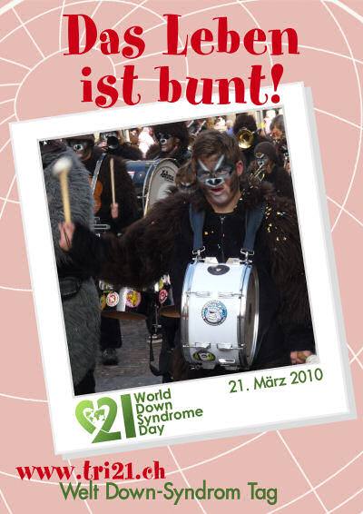 Plakataktion 2010 'Das Leben ist bunt'