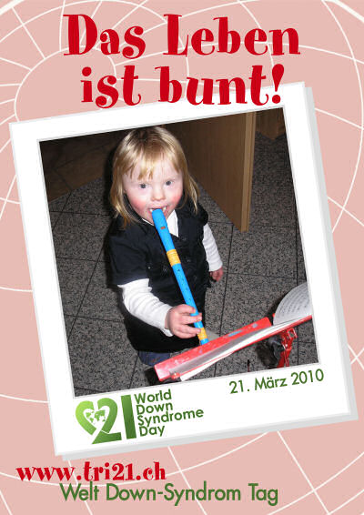 Plakataktion 2010 'Das Leben ist bunt'