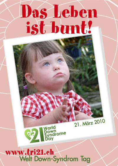 Plakataktion 2010 'Das Leben ist bunt'
