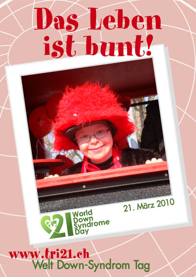 Plakataktion 2010 'Das Leben ist bunt'