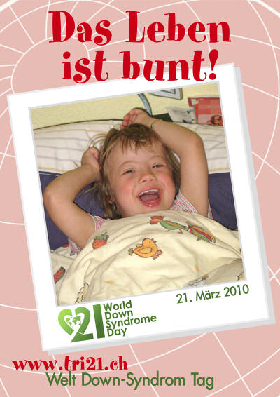 Plakataktion 2010 'Das Leben ist bunt'