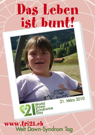 Plakataktion 2010 'Das Leben ist bunt'