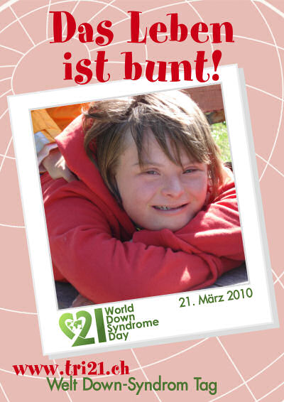 Plakataktion 2010 'Das Leben ist bunt'