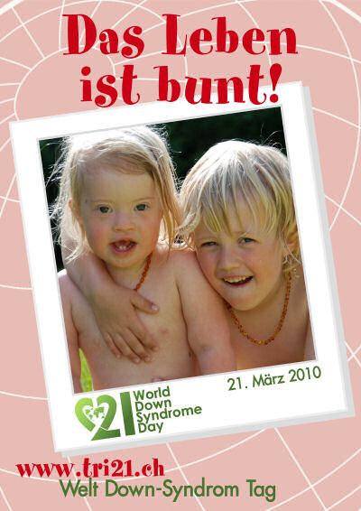 Plakataktion 2010 'Das Leben ist bunt'