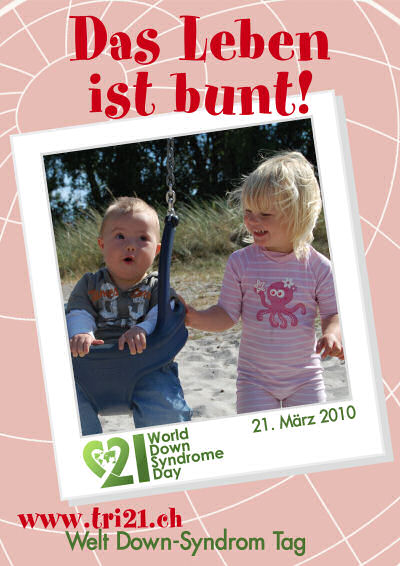 Plakataktion 2010 'Das Leben ist bunt'