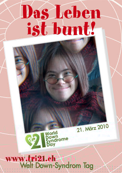 Plakataktion 2010 'Das Leben ist bunt'