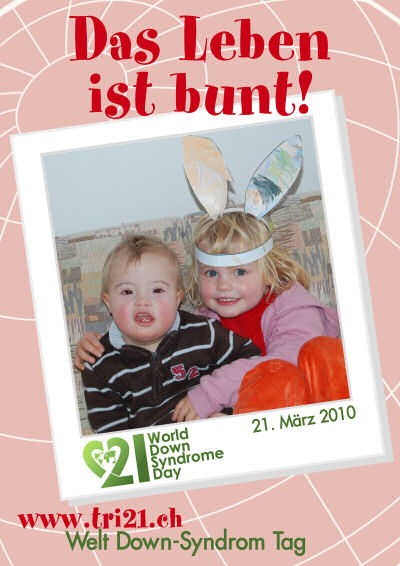 Plakataktion 2010 'Das Leben ist bunt'