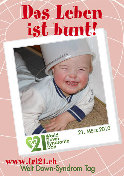 Plakataktion 2010 'Das Leben ist bunt'