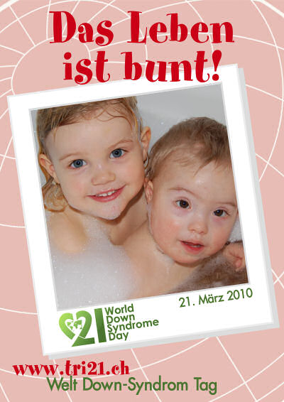 Plakataktion 2010 'Das Leben ist bunt'
