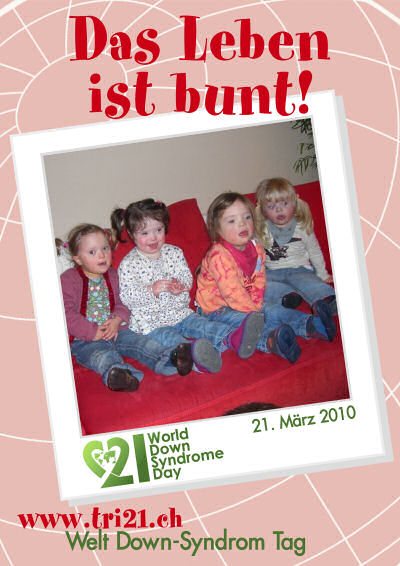 Plakataktion 2010 'Das Leben ist bunt'