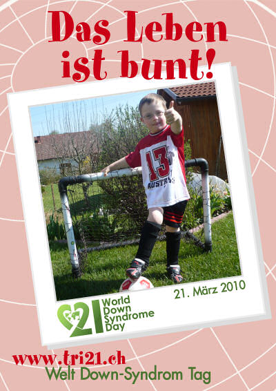 Plakataktion 2010 'Das Leben ist bunt'