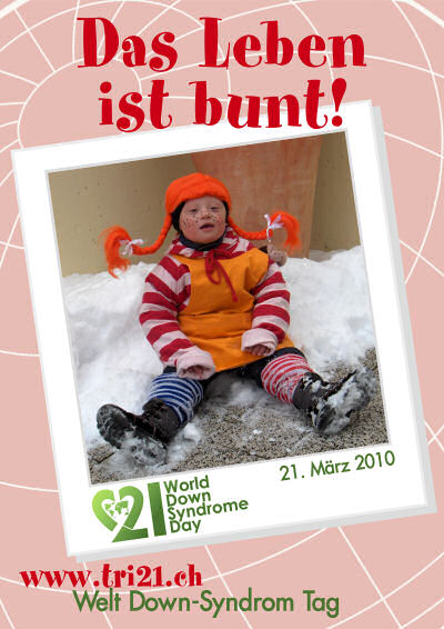 Plakataktion 2010 'Das Leben ist bunt'