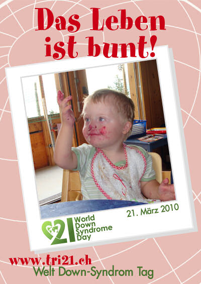 Plakataktion 2010 'Das Leben ist bunt'